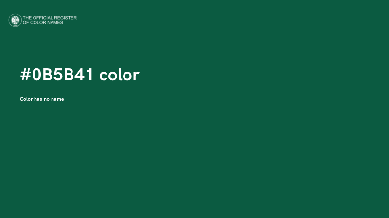 #0B5B41 color image