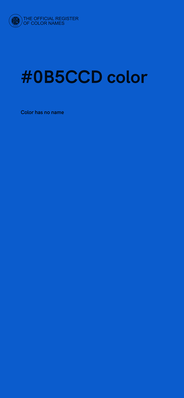 #0B5CCD color image