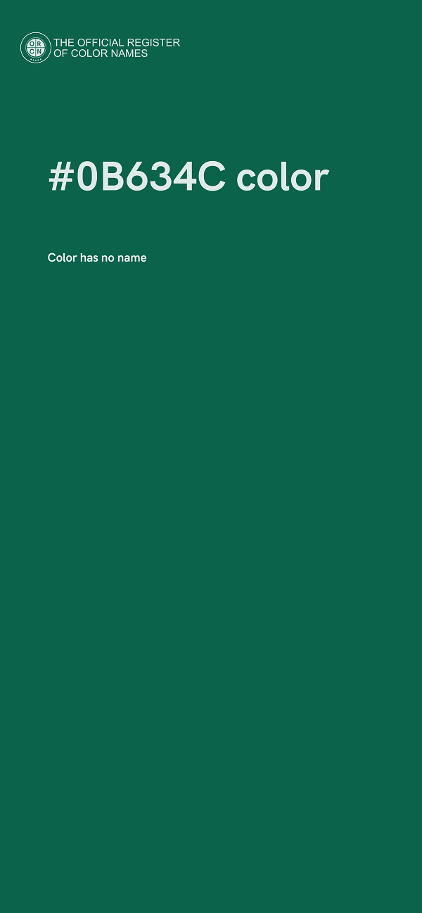 #0B634C color image