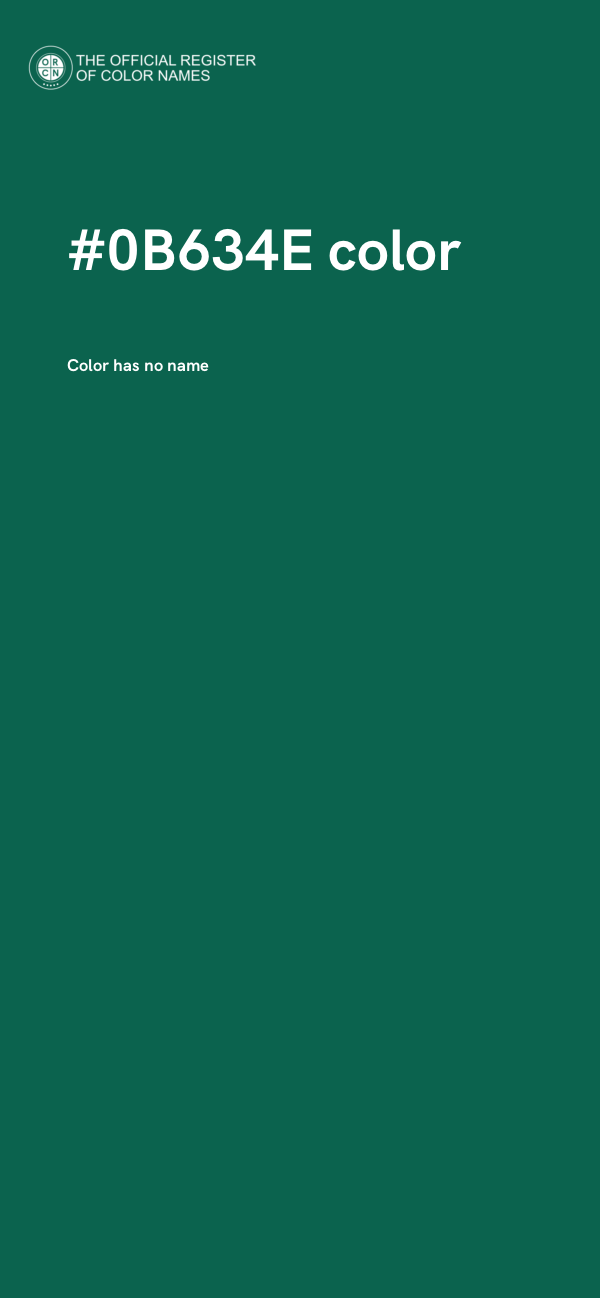 #0B634E color image