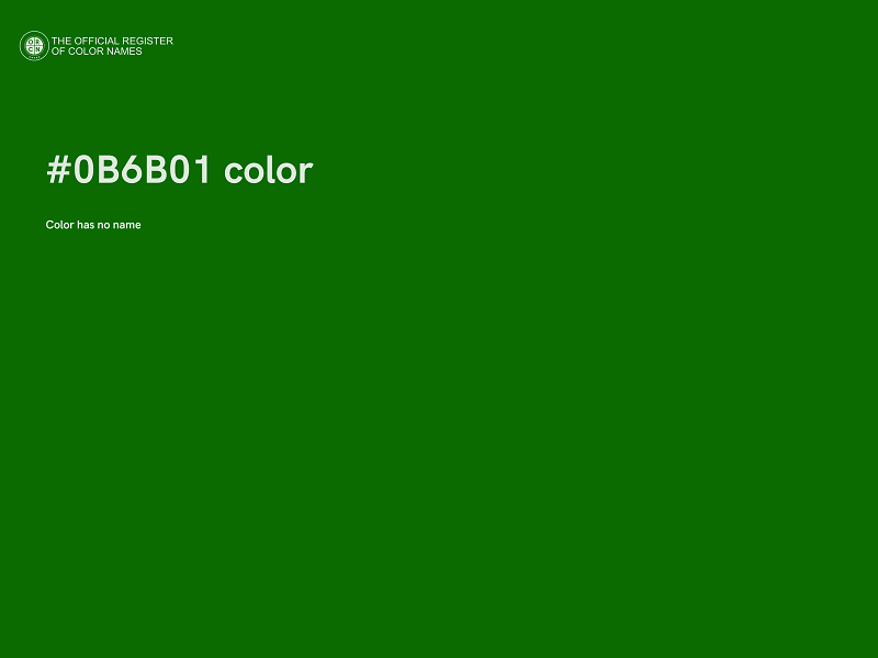 #0B6B01 color image