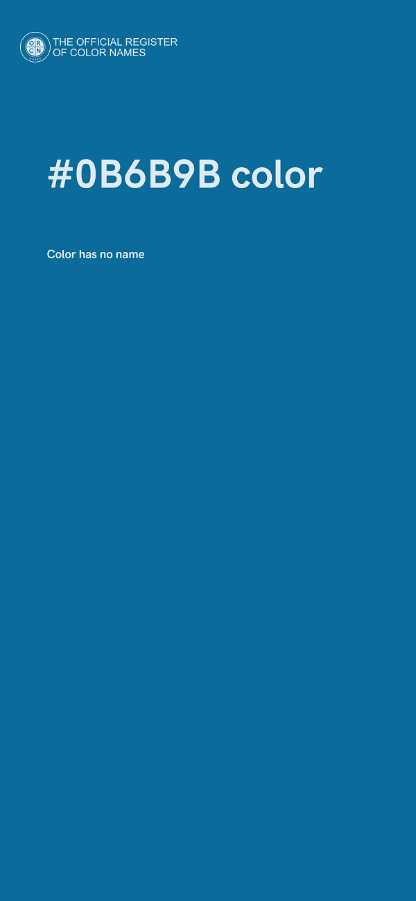 #0B6B9B color image