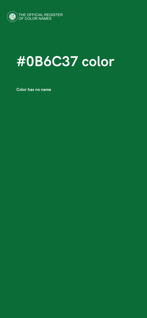 #0B6C37 color image