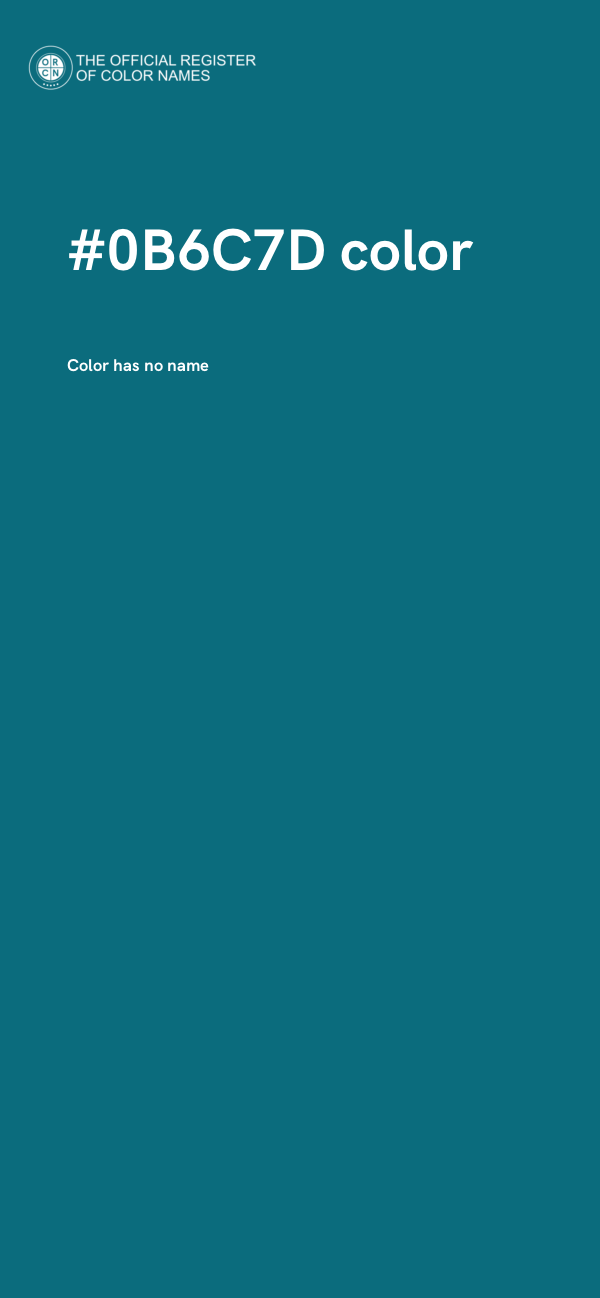 #0B6C7D color image