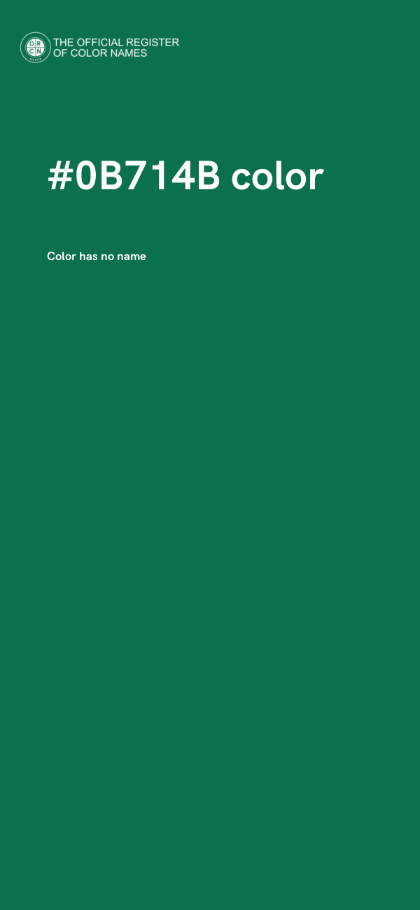#0B714B color image