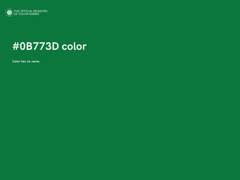 #0B773D color image