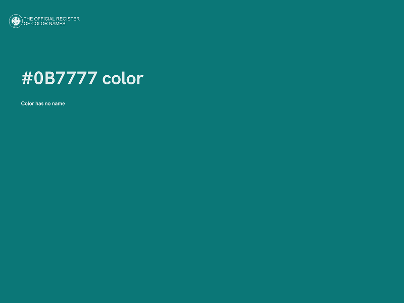 #0B7777 color image