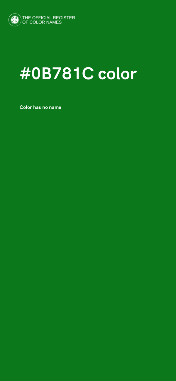 #0B781C color image