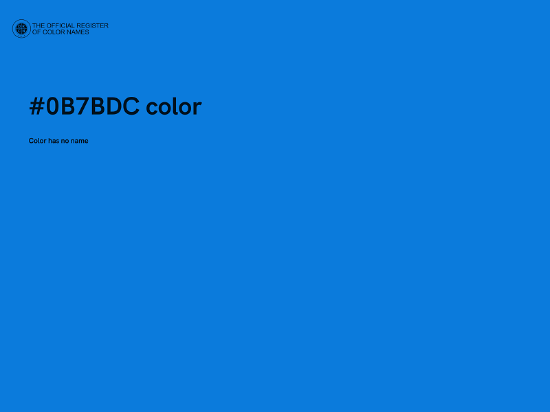 #0B7BDC color image