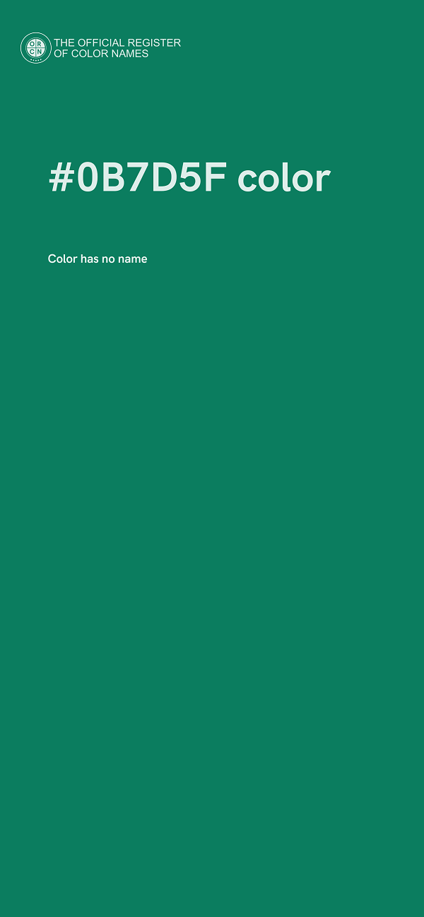 #0B7D5F color image