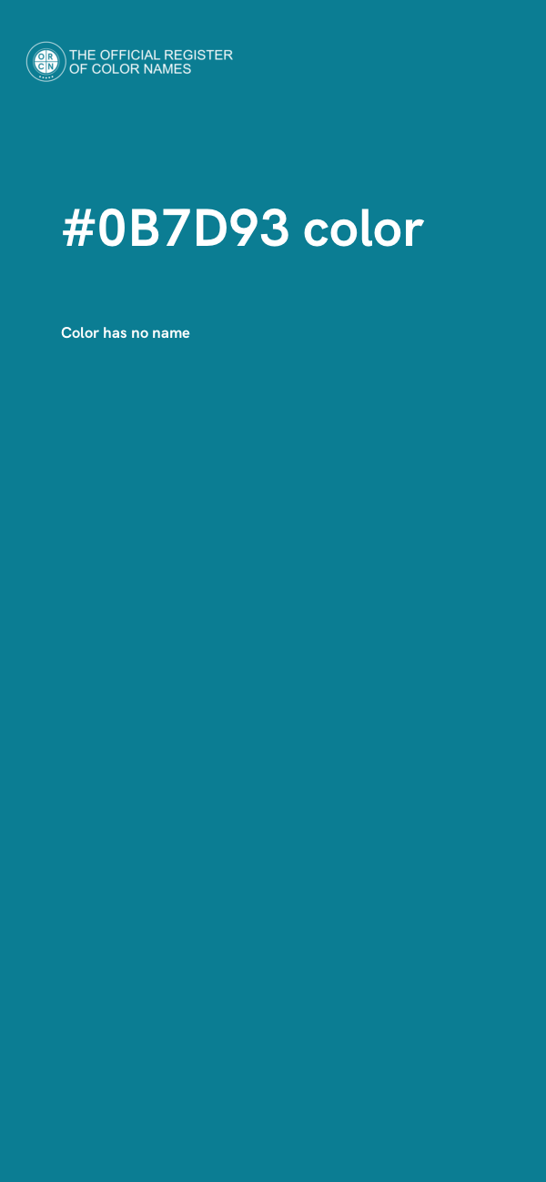 #0B7D93 color image