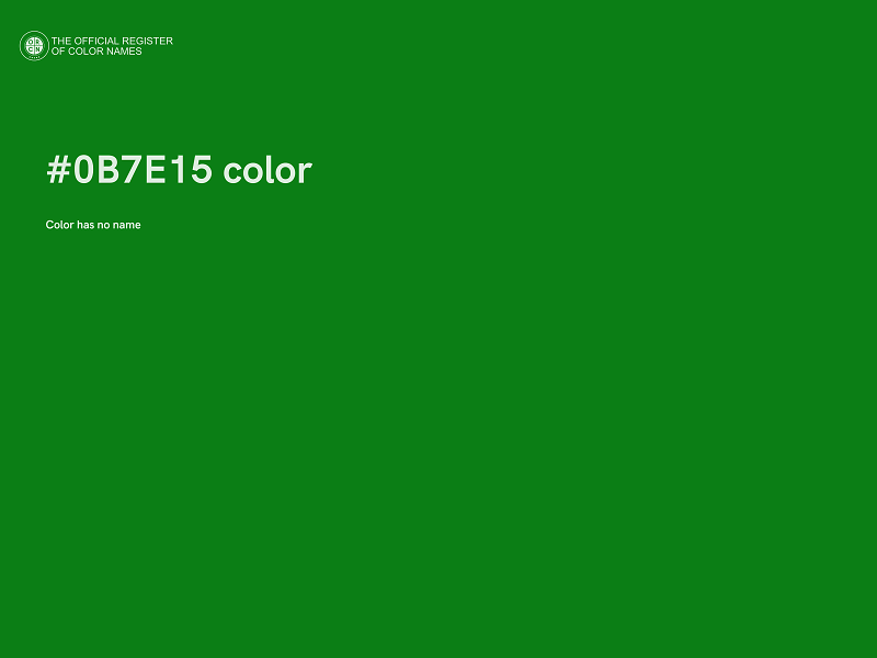 #0B7E15 color image