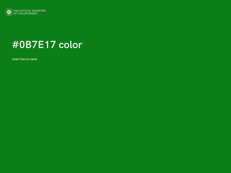 #0B7E17 color image