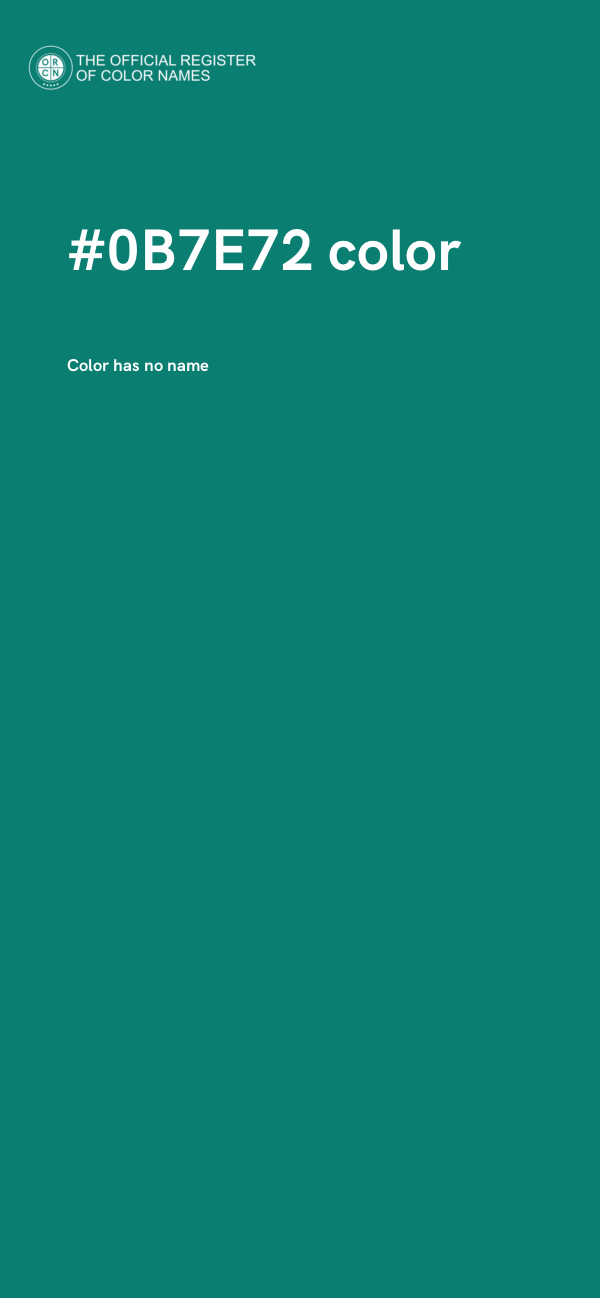 #0B7E72 color image