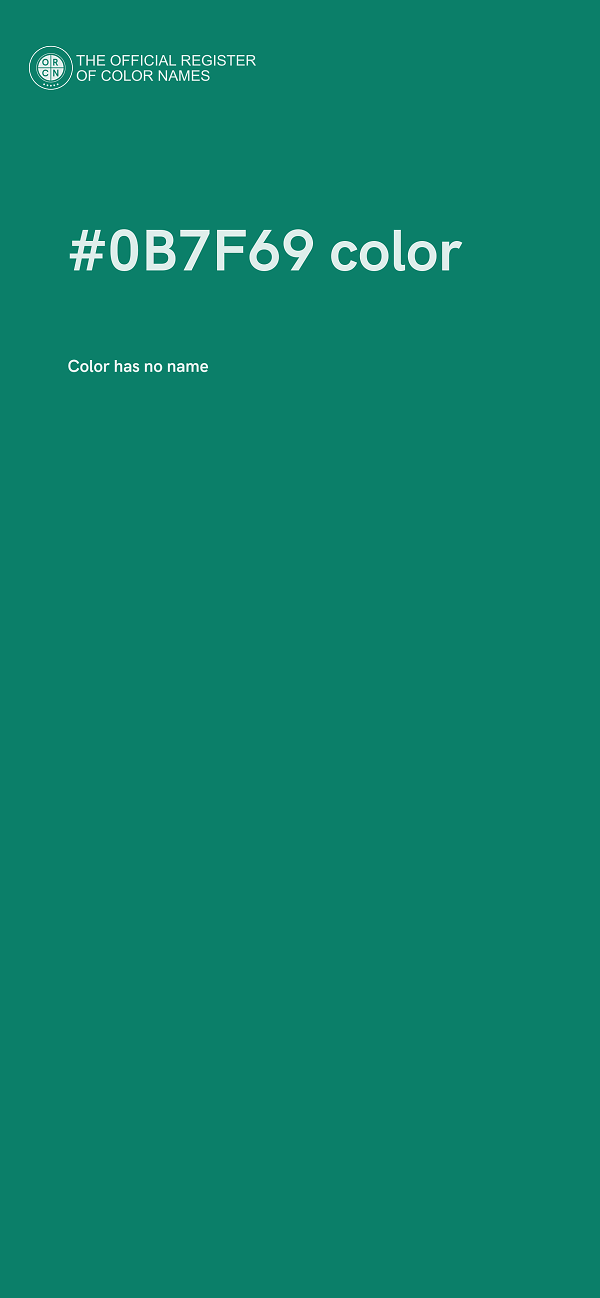 #0B7F69 color image