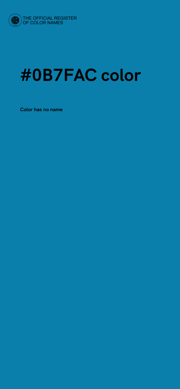 #0B7FAC color image