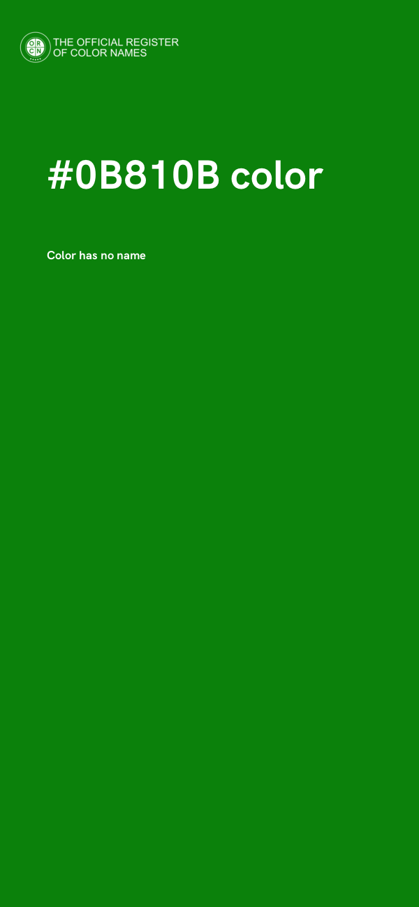 #0B810B color image