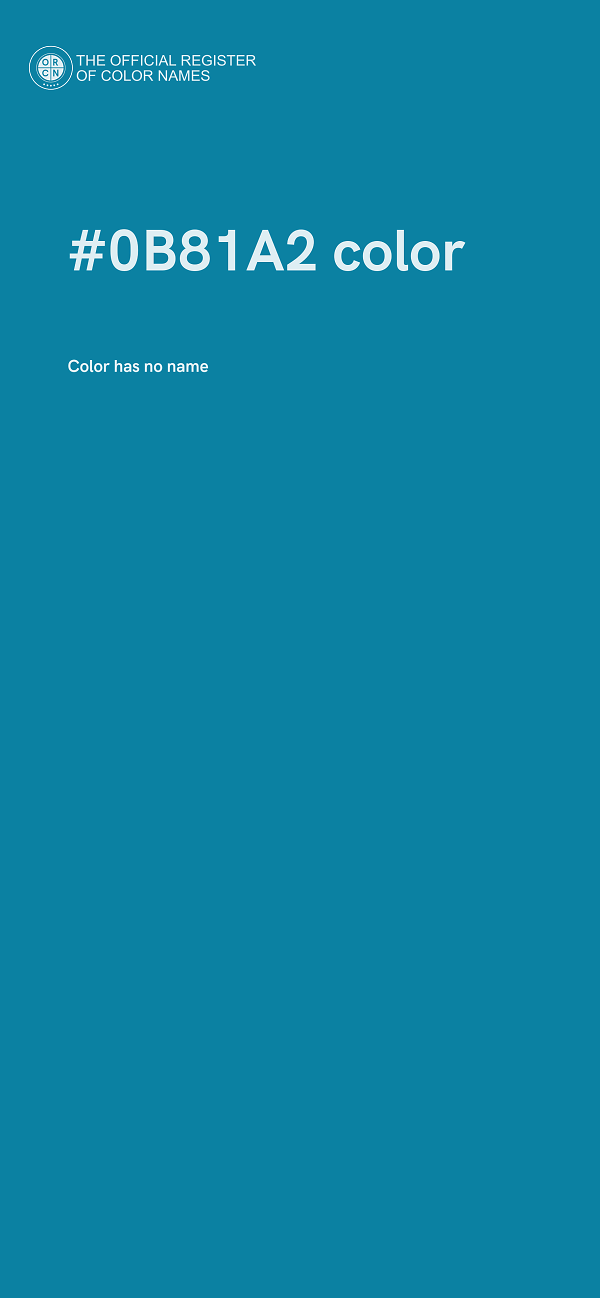 #0B81A2 color image