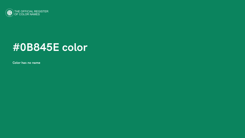 #0B845E color image