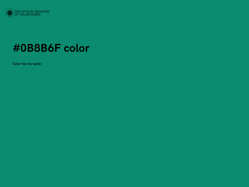 #0B8B6F color image