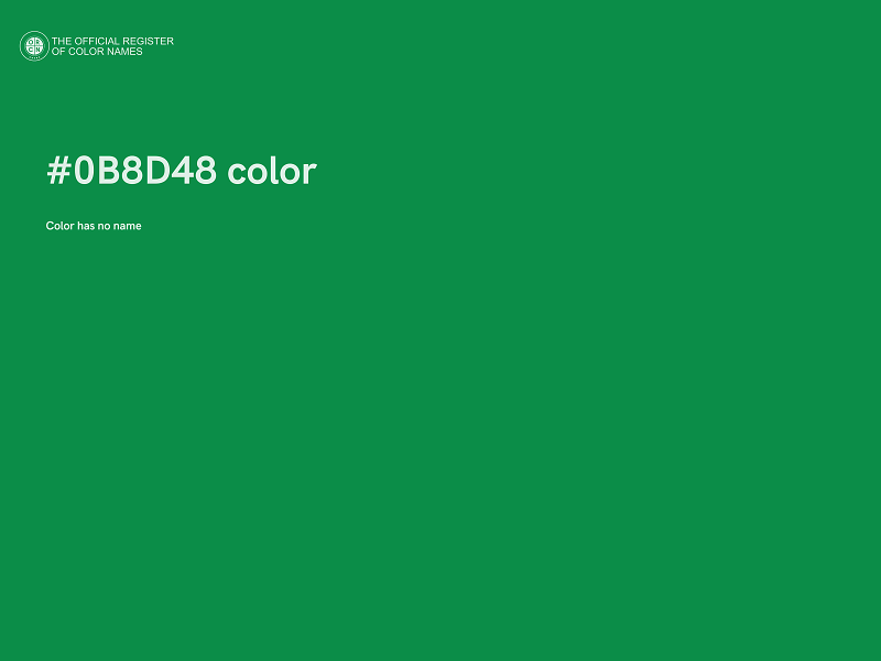 #0B8D48 color image