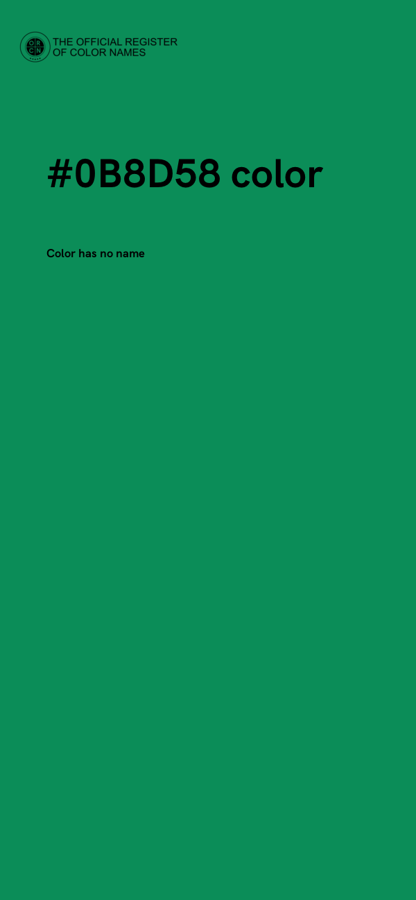 #0B8D58 color image