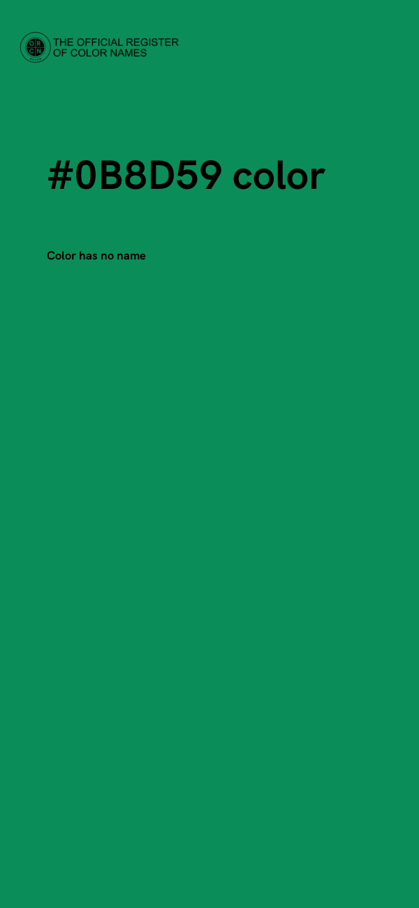 #0B8D59 color image