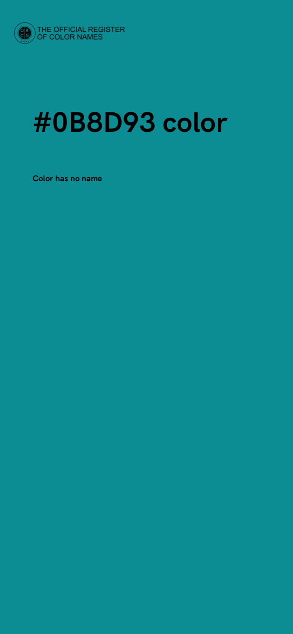 #0B8D93 color image