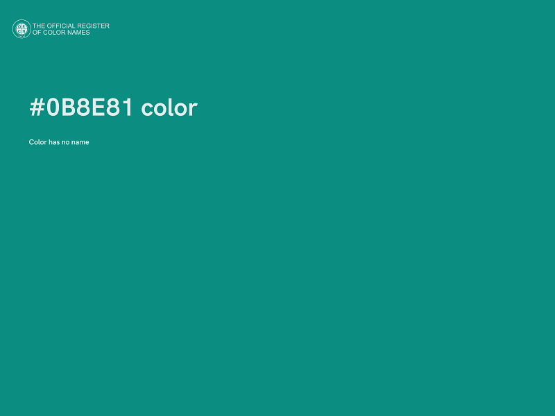 #0B8E81 color image