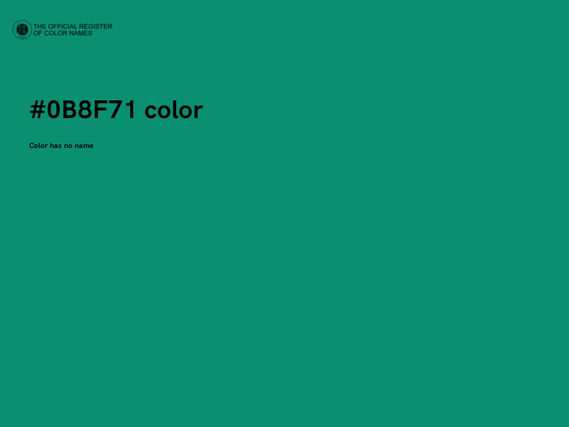#0B8F71 color image