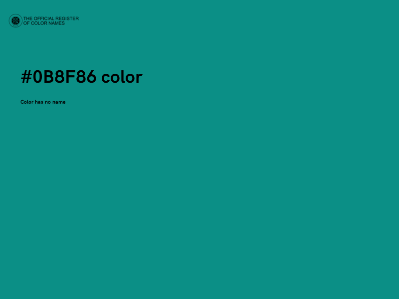 #0B8F86 color image