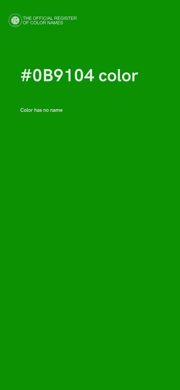 #0B9104 color image