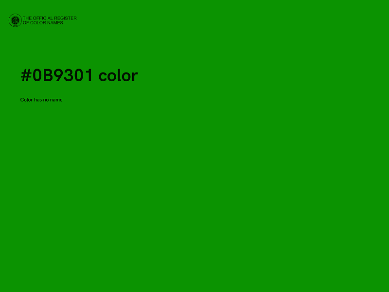 #0B9301 color image