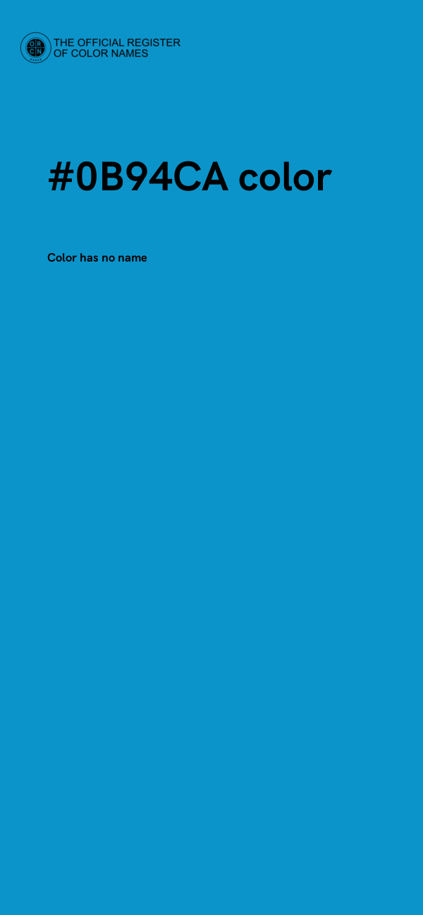 #0B94CA color image