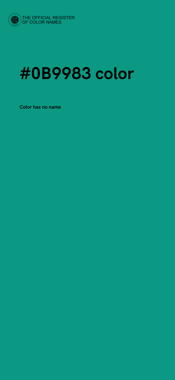 #0B9983 color image