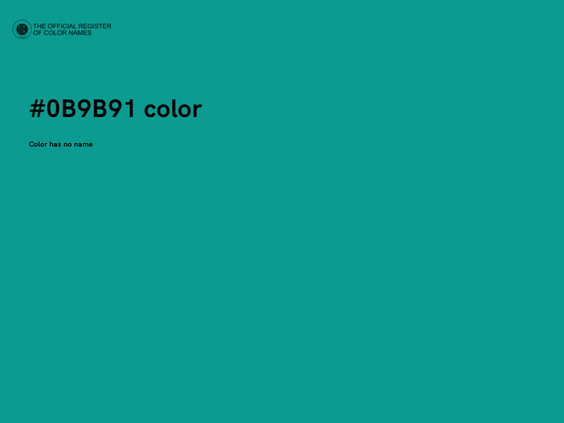 #0B9B91 color image