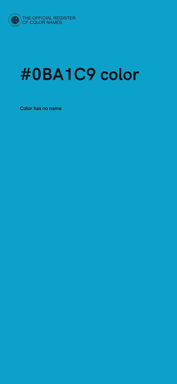 #0BA1C9 color image