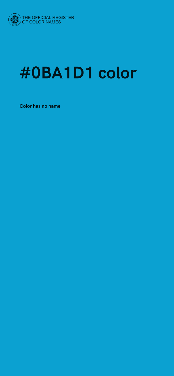 #0BA1D1 color image