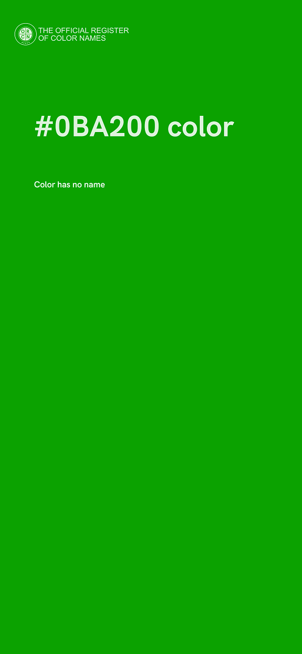 #0BA200 color image