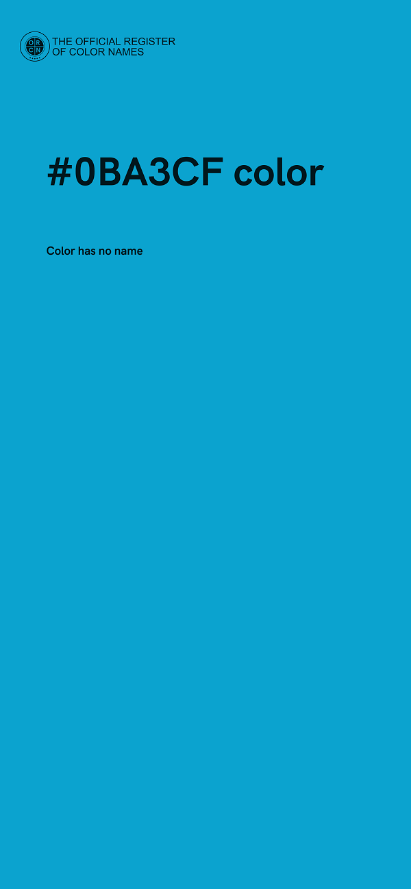 #0BA3CF color image
