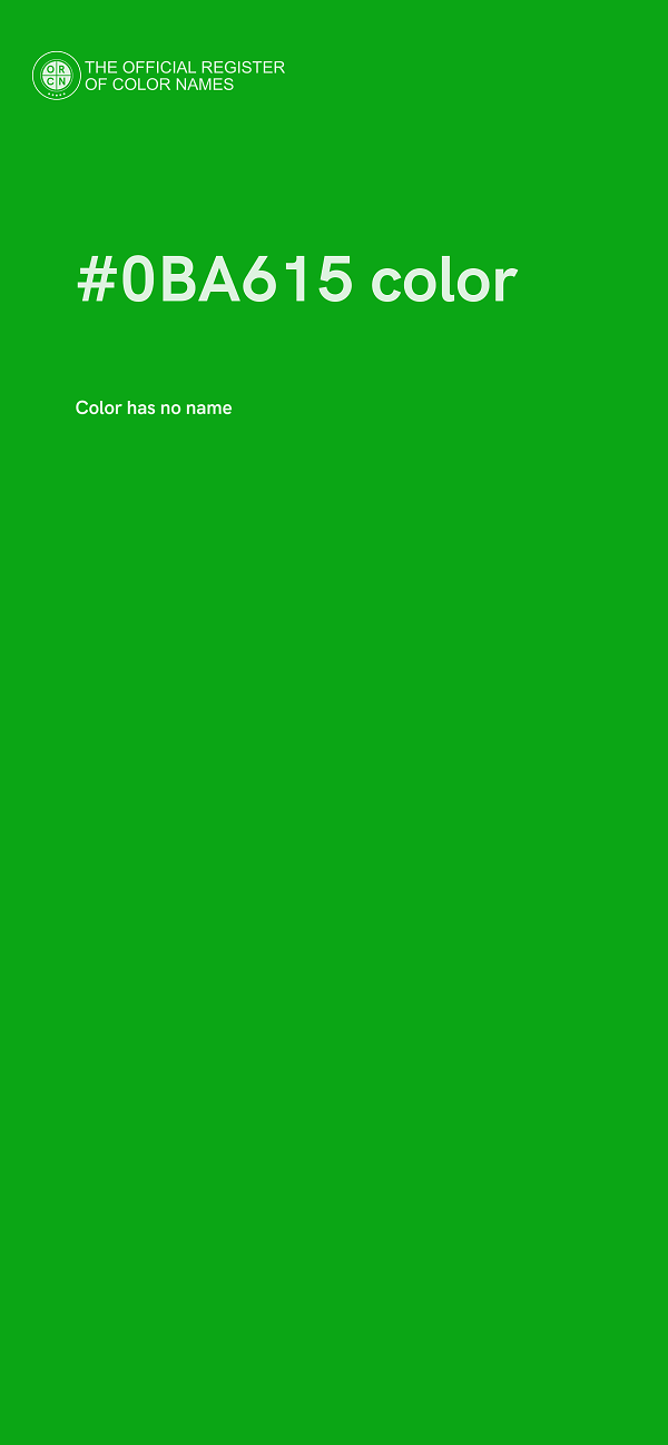 #0BA615 color image