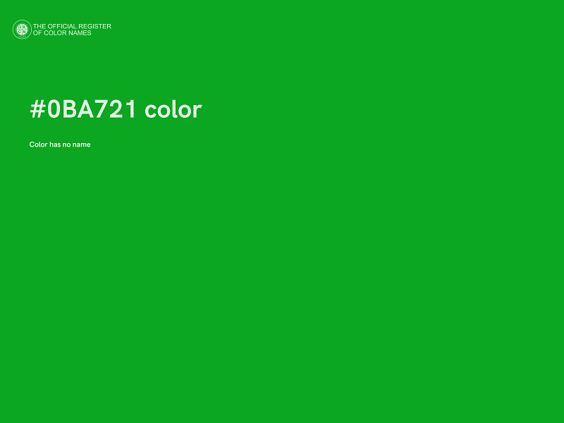 #0BA721 color image