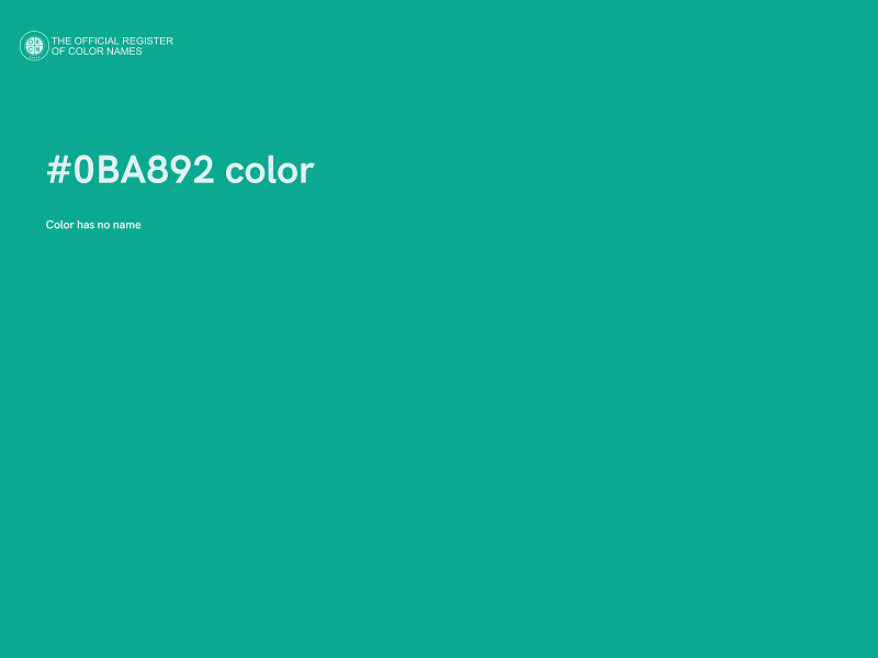 #0BA892 color image