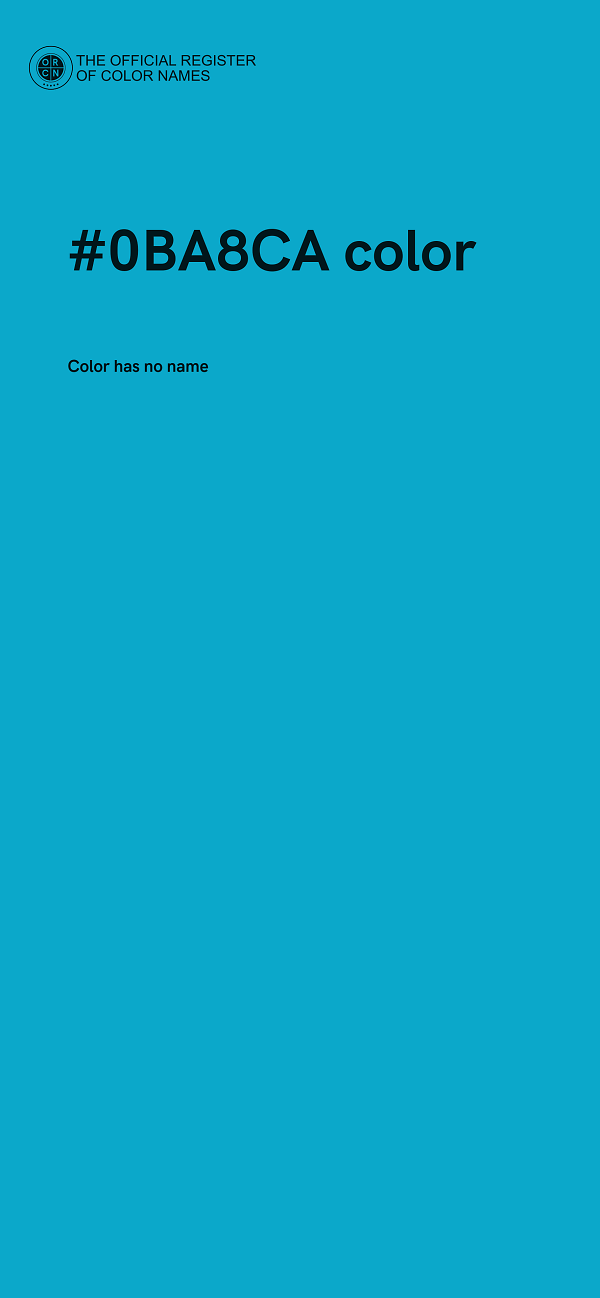 #0BA8CA color image