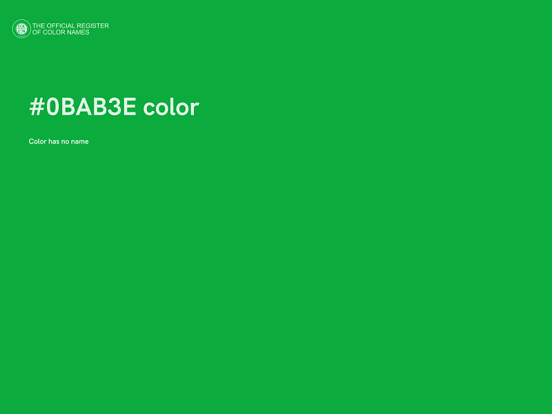 #0BAB3E color image