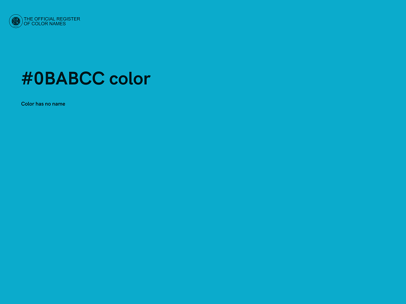 #0BABCC color image