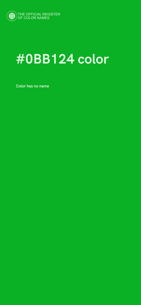 #0BB124 color image