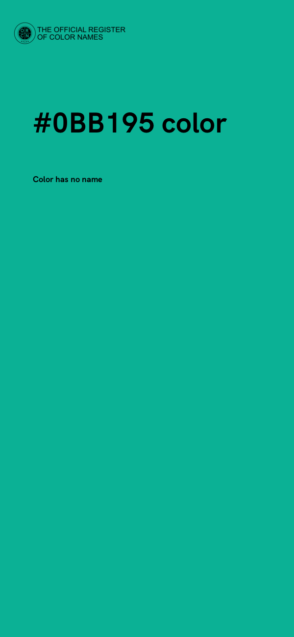 #0BB195 color image