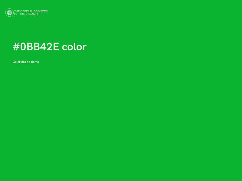 #0BB42E color image