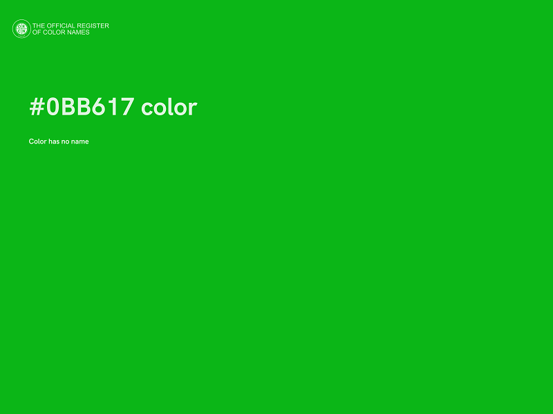 #0BB617 color image